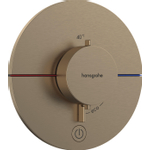 Hansgrohe Showerselect Comfort S thermostaat inbouw voor 1 functie brushed bronze SW918069