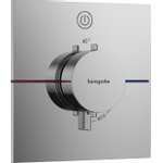 Hansgrohe ShowerSelect Comfort E Thermostaat - inbouw - 1 functie - hoogglans chroom SW918023