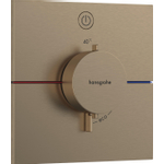 Hansgrohe Showerselect Comfort E thermostaat inbouw voor 1 functie brushed bronze SW918033