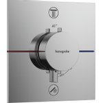 Hansgrohe Showerselect Comfort E thermostaat inbouw voor 2 functies chroom SW918145