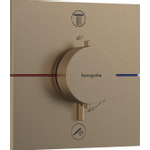 HansGrohe ShowerSelect Comfort E Thermostat pour installation encastrée pour 2 systèmes avec combinaison de sécurité intégrée selon EN1717 SW918029