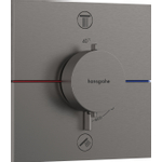 HansGrohe ShowerSelect Comfort E Thermostat pour installation encastrée pour 2 systèmes avec combinaison de sécurité intégrée selon EN1717 SW918108