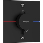 HansGrohe ShowerSelect Comfort E Thermostat à encastrer pour 2 systèmes SW918081