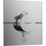 Hansgrohe ShowerSelect Comfort E Thermostaat - inbouw - 1 functie - extra uitgang - hoogglans chroom SW918050