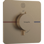 Hansgrohe Showerselect Comfort Q thermostaat inbouw voor 1 functie brushed bronze SW918058