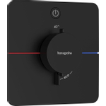 Hansgrohe Showerselect Comfort Q Thermostat encastré pour 1 fonction mat noir SW918031