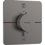 Hansgrohe Showerselect comfort q Thermostaat - inbouw - 2 functies - geïntergreerde zekerheidscombinatie - zwart chroom SW918073