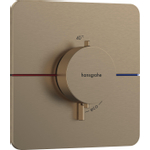 Hansgrohe Showerselect Mitigeur thermostatique encastré bronze brossé SW918042