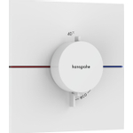 Hansgrohe ShowerSelect Comfort E Thermostat - encastré - blanc mat SW918097