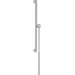 HansGrohe Unica Barre de douche Unica S Puro 65 cm avec support de douchette et flexible de douche Isiflex 160 cm SW918098