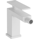 Hansgrohe Tecturis Bidetkraan - eengreeps - met trekwaste - mat wit SW918725