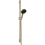 Hansgrohe Rainfinity ensemble de douche 130 3jets barre coulissante 90cm gold optic SW918305