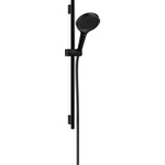 Hansgrohe Rainfinity ensemble de douche 130 3jets barre coulissante 65cm mat noir SW918367