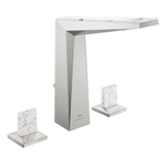 Grohe Allure brilliant private collection Mitigeur lavabo - M size - 3 trous - White supersteel SW960304