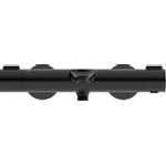 Duravit Wave Badkraan - thermostatisch - met omstel - met koppelingenHOH=15cm - mat zwart SW962051