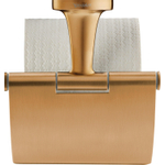 Duravit Starck T Toiletrolhouder - met klep - brons geborsteld SW962032