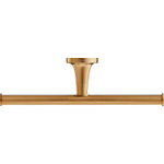 Duravit Starck T Toiletrolhouder - dubbel - zonder klep - geborsteld brons SW961891