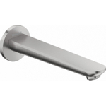 Duravit Wave Baduitloop - inbouw - voorsprong 22.2cm - geborsteld RVS SW997626