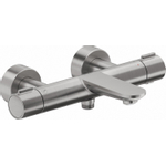 Duravit Wave Badthermostaat - omstel - koppelingen - HOH=15cm - geborsteld RVS SW962393