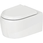 Duravit Qatego WC suspendu à évacuation profonde sans bride avec HygieneGlaze 38x57cm blanc brillant SW962040