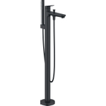 Duravit Wave Mitigeur baignoire - sur pied - 2 voies - avec levier - projection 22.2cm - Noir SW999961