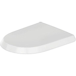 Duravit Qatego Closetzitting - met deksel - met softclose - 36.9x46.3x4.4cm - afneembaar - wit glans SW962034