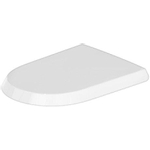 Duravit Qatego Closetzitting - met deksel - met softclose - 36.8x42.5x4.4cm - afneembaar - wit glans SW962325