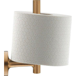 Duravit Starck T Reserverolhouder - 1 rol - geborsteld brons SW961883