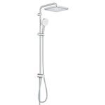 GROHE Tempesta 250 Cube Douchesysteem 92cm - zonder kraan - hoofddouche - 25cm - vierkante handdouche - 3 straalsoorten - met omstel - chroom SW999119