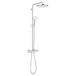Grohe Tempesta System 250 ensemble de douche pluie apparent – thermostatique – douche de tête Ø 25 cm – douchette – chrome SW999131
