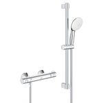 Grohe Grohtherm 800 Mitigeur douche Comfort - 150mm - avec raccords - 60cm - Chrome SW999086