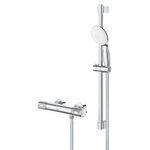 Grohe Grohtherm 1000 Performance Ensemble de douche Comfort - 60cm - avec raccords - Chrome SW999102