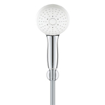 Grohe Tempesta 110 Support pommeau de douche - Ø11cm - 3 jets - 7.4l/min - non réglable - 150cm - chrome SW999158