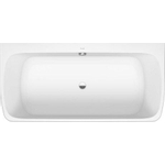 Duravit Qatego baignoire dos à la paroi 180x80cm blanc mat SW999963