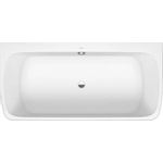 Duravit Qatego baignoire dos au mur 180x80 cm, blanc mat SW999963