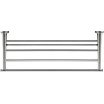 Duravit Starck T Handdoekhouder - 4 rijen - 61cm - geborsteld RVS SW962386