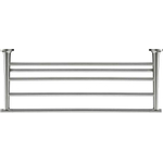 Duravit Starck T Porte-serviette - 4 barres - 61cm - Inox brossé SW962386