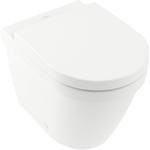 Villeroy & Boch Architectura Diepspoelcloset - zonder spoelrand - staand - Wit Alpin CeramicPlus SW885413