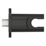 Grohe Tempesta Coude pour flexible de douche - 1/2" - avec support - noir mat SW1077408