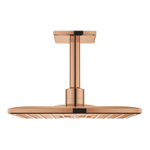 Grohe Rainshower SmartActive 310 Cube Hoofddouche - 31cm - 2 straalsoorten - plafondarm 14.2cm - warm sunset (koper) SW1077344