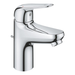 GROHE EuroPro Wastafelmengkraan - s-size - met trekwaste - chroom SW1077231