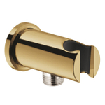 Grohe Rainshower Wandaansluitbocht - 1/2" - met houder - ronde rozet - cool sunrise (goud) SW1077215