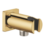 Grohe Rainshower Wandaansluitbocht - 1/2" - met houder - vierkante rozet - cool sunrise (goud) SW1077400