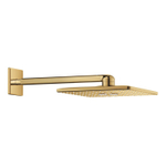 Grohe Rainshower SmartActive 310 Cube Hoofddouche - 31cm - 2 straalsoorten - wandarm 43cm - cool sunrise (goud) SW1077267