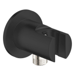 GROHE Tempesta Wandaansluitbocht - 1/2" - met houder - matte black SW1077408