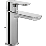 Villeroy & Boch O.novo ensemble de robinet à une poignée avec bonde à tirette - chrome SW1148854