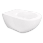 Royal Plaza Belbo WC suspendu - 55cm - cycloneflush - sans bride - avec abattant - Blanc SW1182455