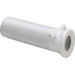 Viega pièce de raccordement de cuvette droite avec clapet anti-retour blanc GA75459