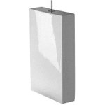 Duravit Starck 1 réservoir de chasse monobloc 39x65x12cm avec touche de déclenchement Puro blanc 0293314