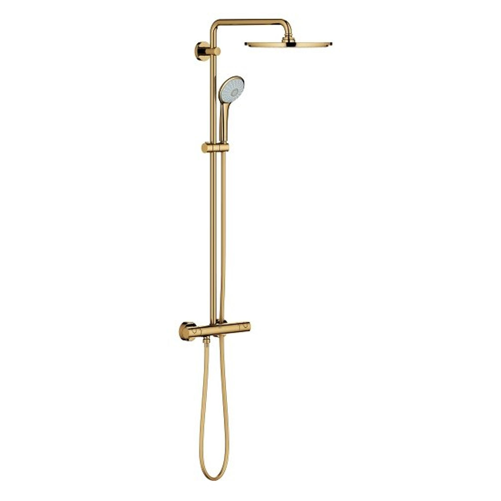 Colonne de douche avec robinetterie grohe